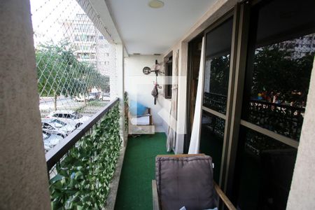 Varanda da Sala de apartamento à venda com 3 quartos, 89m² em Taquara, Rio de Janeiro