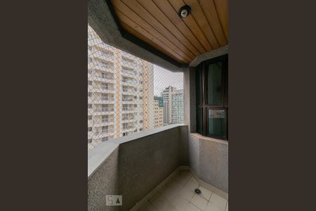 Varanda Sala de apartamento à venda com 1 quarto, 52m² em Moema, São Paulo