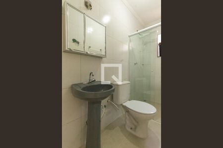 Banheiro da Suíte de casa à venda com 3 quartos, 109m² em Parque Maria Luiza, São Paulo