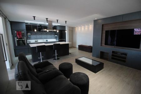 Sala de apartamento para alugar com 1 quarto, 111m² em Anhangabaú, Jundiaí