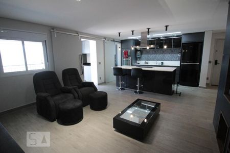 Sala de apartamento para alugar com 1 quarto, 111m² em Anhangabaú, Jundiaí
