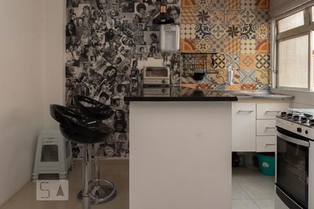 Cozinha de apartamento para alugar com 1 quarto, 38m² em Jabaquara, São Paulo