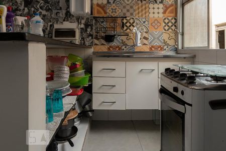 Cozinha de apartamento para alugar com 1 quarto, 38m² em Jabaquara, São Paulo
