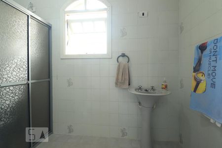 Banheiro da Suíte 1 de casa à venda com 3 quartos, 177m² em Parque Capuava, Santo André