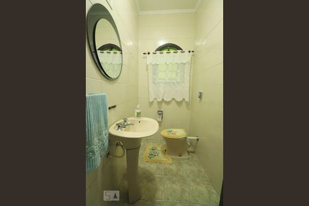 Lavabo de casa à venda com 3 quartos, 177m² em Parque Capuava, Santo André