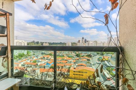 Varanda da Sala de apartamento à venda com 2 quartos, 54m² em Vila Lageado, São Paulo