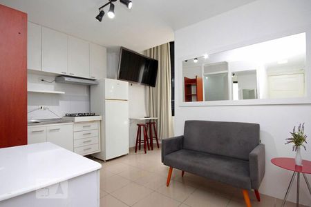 Studio de kitnet/studio para alugar com 1 quarto, 30m² em República, São Paulo