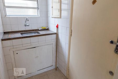 Cozinha de kitnet/studio para alugar com 1 quarto, 25m² em Barra Funda, São Paulo