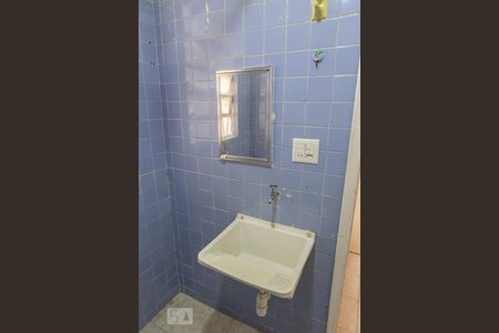 Banheiro / Lavanderia de kitnet/studio para alugar com 1 quarto, 25m² em Barra Funda, São Paulo