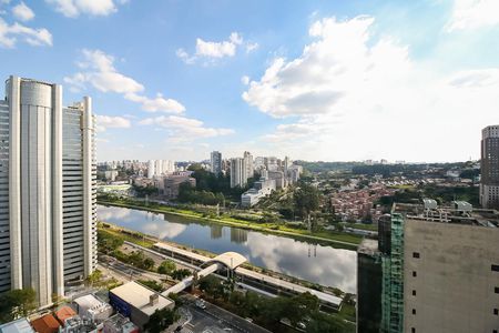 Vista da Varanda de apartamento à venda com 2 quartos, 108m² em Cidade Monções, São Paulo