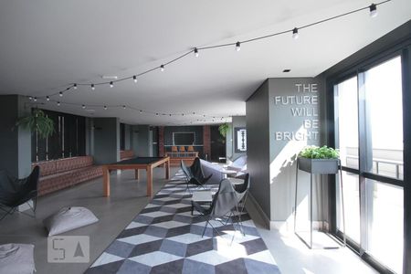 Studio para alugar com 26m², 1 quarto e sem vagaSalão de Festas