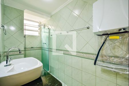 Banheiro de apartamento para alugar com 1 quarto, 58m² em Jardim Botânico, Porto Alegre