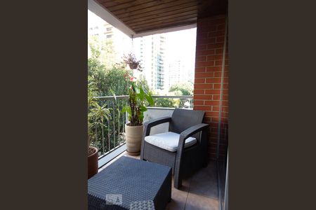 Apartamento para alugar com 43m², 1 quarto e 1 vaga Apartamento para alugar com 43m², 1 quarto e 1 vagaVaranda da sala