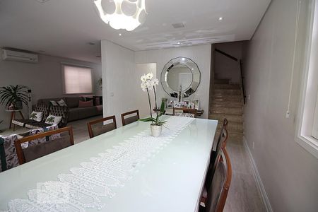 Sala de Jantar de casa de condomínio à venda com 4 quartos, 175m² em Taboão, São Bernardo do Campo