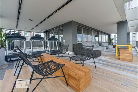 Studio para alugar com 24m², 1 quarto e sem vaga Studio para alugar com 24m², 1 quarto e sem vagaÁrea comum - Academia