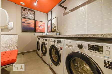 Studio para alugar com 24m², 1 quarto e sem vaga Studio para alugar com 24m², 1 quarto e sem vagaÁrea comum - Lavanderia