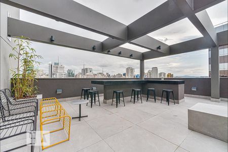 Studio para alugar com 24m², 1 quarto e sem vaga Studio para alugar com 24m², 1 quarto e sem vagaÁrea comum - Churrasqueira