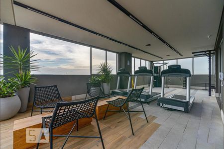 Studio para alugar com 24m², 1 quarto e sem vaga Studio para alugar com 24m², 1 quarto e sem vagaÁrea comum - Academia