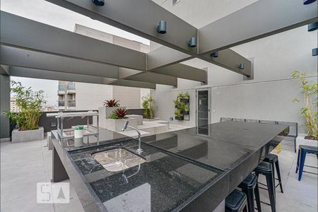 Studio para alugar com 24m², 1 quarto e sem vaga Studio para alugar com 24m², 1 quarto e sem vagaÁrea comum - Churrasqueira