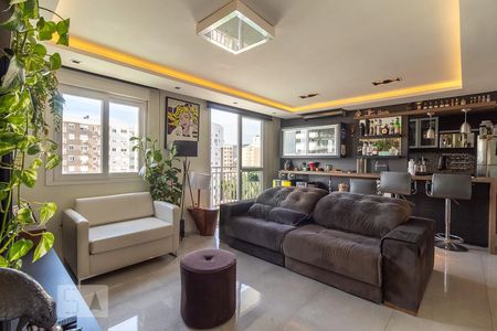 Sala de apartamento à venda com 2 quartos, 73m² em Jardim Sabará, Porto Alegre