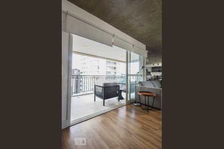 Studio para alugar com 62m², 1 quarto e 1 vagaVaranda