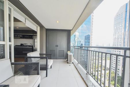 Studio para alugar com 62m², 1 quarto e 1 vagaVaranda