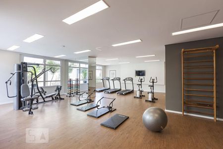 Studio para alugar com 42m², 1 quarto e 1 vaga Studio para alugar com 42m², 1 quarto e 1 vagaÁrea comum - Academia