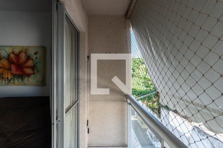 Varanda da Sala de apartamento para alugar com 2 quartos, 50m² em São Cristóvão, Rio de Janeiro