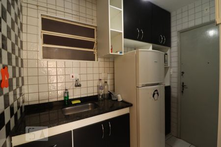 Studio à venda com 27m², 1 quarto e sem vagaCozinha