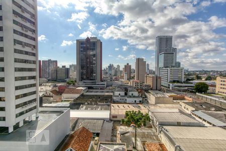 Vista da Varanda de kitnet/studio para alugar com 1 quarto, 46m² em Centro, Curitiba
