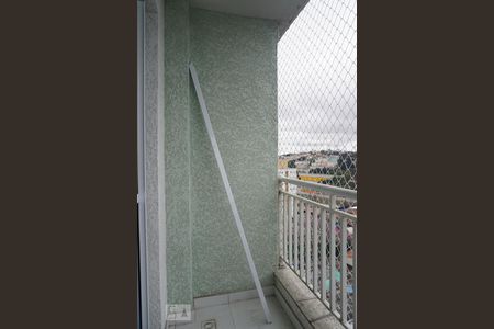 Varanda da Sala de apartamento à venda com 2 quartos, 50m² em Vila Carmosina, São Paulo