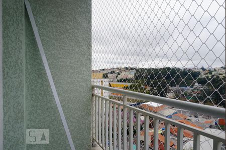 Varanda da Sala de apartamento à venda com 2 quartos, 50m² em Vila Carmosina, São Paulo