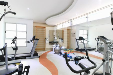 Área comum - Academia de apartamento para alugar com 3 quartos, 102m² em Parque Residencial Aquarius, São José dos Campos