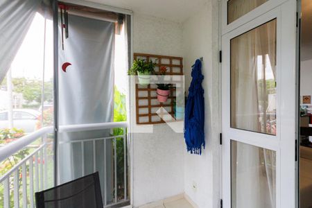 Varanda da Sala de apartamento à venda com 1 quarto, 48m² em Anil, Rio de Janeiro