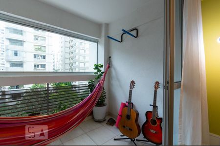 Varanda de apartamento para alugar com 1 quarto, 68m² em Brooklin Novo, São Paulo