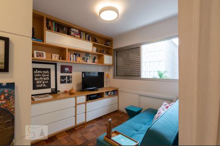 Sala de apartamento para alugar com 1 quarto, 68m² em Brooklin Novo, São Paulo