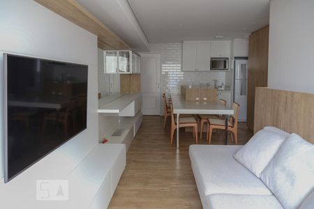 Sala de apartamento para alugar com 2 quartos, 70m² em Vila Nova Conceição, São Paulo