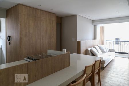 Sala de apartamento para alugar com 2 quartos, 70m² em Vila Nova Conceição, São Paulo