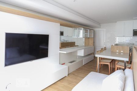 Sala de apartamento para alugar com 2 quartos, 70m² em Vila Nova Conceição, São Paulo