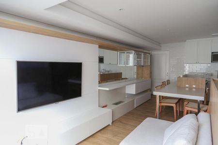 Sala de apartamento para alugar com 2 quartos, 70m² em Vila Nova Conceição, São Paulo