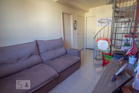 Sala de apartamento à venda com 3 quartos, 74m² em Jardim América, Rio de Janeiro