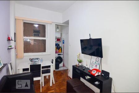 Sala de apartamento à venda com 1 quarto, 40m² em Centro, Rio de Janeiro