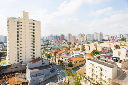 Vista da Sala de apartamento para alugar com 2 quartos, 59m² em Vila Valparaíso, Santo André