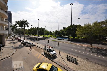 Vista da sala de apartamento para alugar com 3 quartos, 140m² em Flamengo, Rio de Janeiro