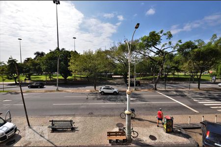 Vista da Sala de apartamento para alugar com 3 quartos, 140m² em Flamengo, Rio de Janeiro
