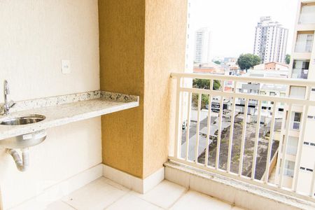 Varanda de apartamento para alugar com 2 quartos, 56m² em Vila Floresta, Santo André