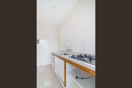 Cozinha de apartamento para alugar com 1 quarto, 37m² em Cristal, Porto Alegre
