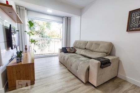 Sala de apartamento à venda com 2 quartos, 52m² em Chácara Santo Antônio (zona Sul), São Paulo