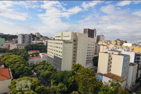 Vista da Sala de apartamento à venda com 1 quarto, 45m² em Flamengo, Rio de Janeiro