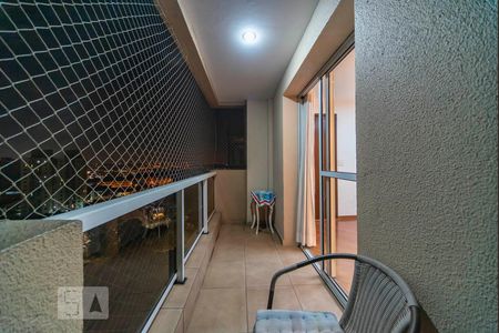 Varanda da Sala de apartamento para alugar com 3 quartos, 97m² em Campestre, Santo André